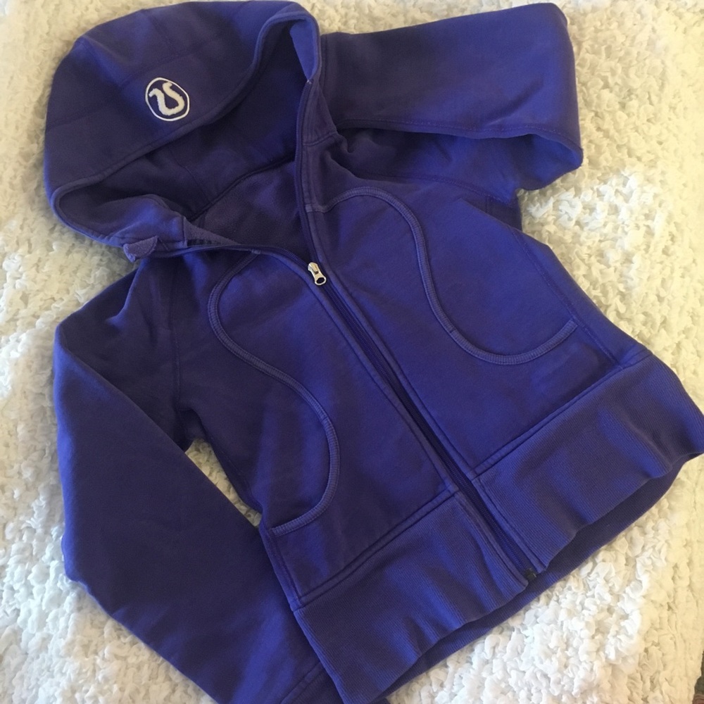 Lululemon Dark Purple Scuba Hoodie